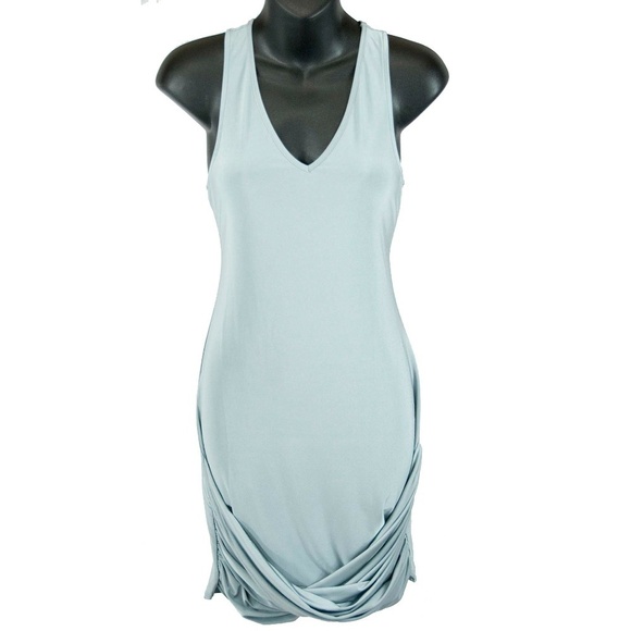 Josh Brodi Mint Silky Knit Sexy Bodycon Dress M - Picture 1 of 6